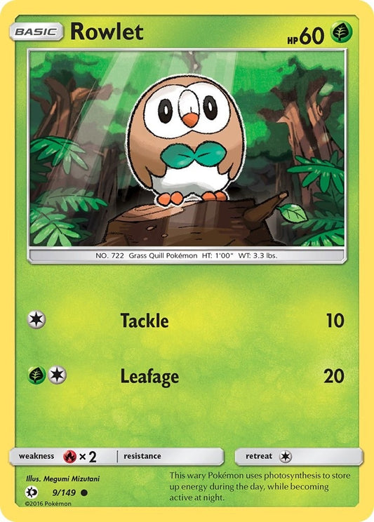 Image for Rowlet (9/149) - Pokemon