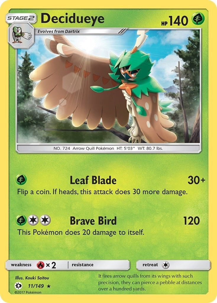 Image for Decidueye (11/149) - Pokemon