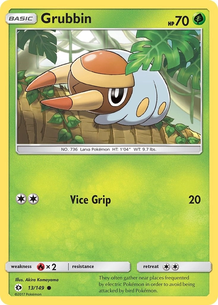 Image for Grubbin (13/149) - Pokemon