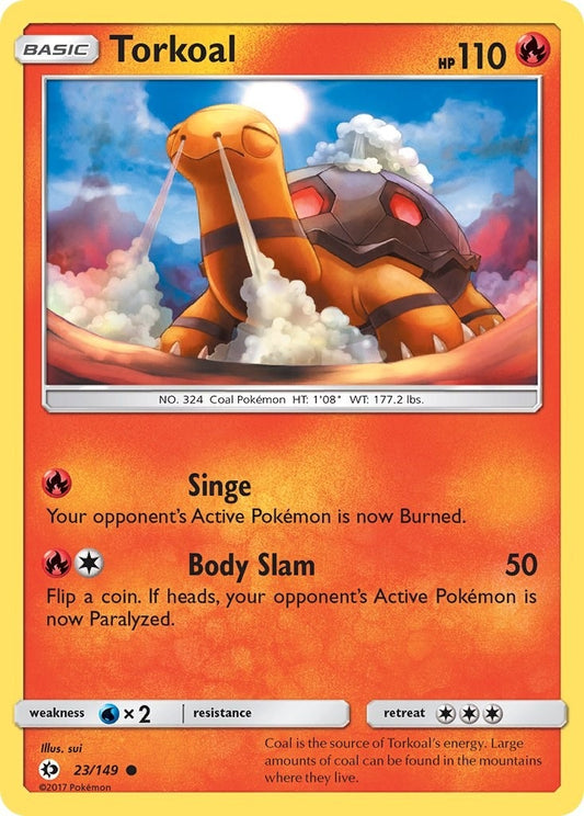 Image for Torkoal (23/149) - Pokemon