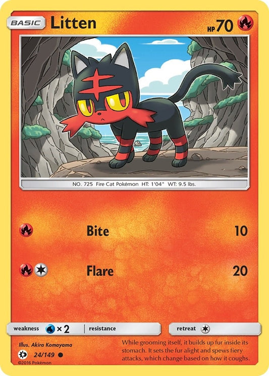 Image for Litten (24/149) - Pokemon