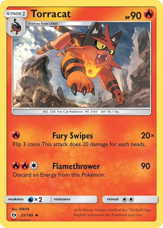 Image for Torracat (25/149) - Pokemon