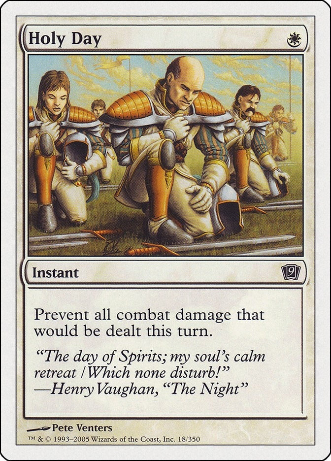 Image for Holy Day (18) - Magic: The Gathering