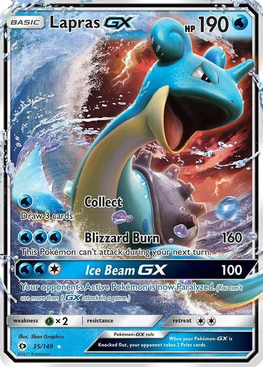 Image for Lapras GX (35/149) - Pokemon