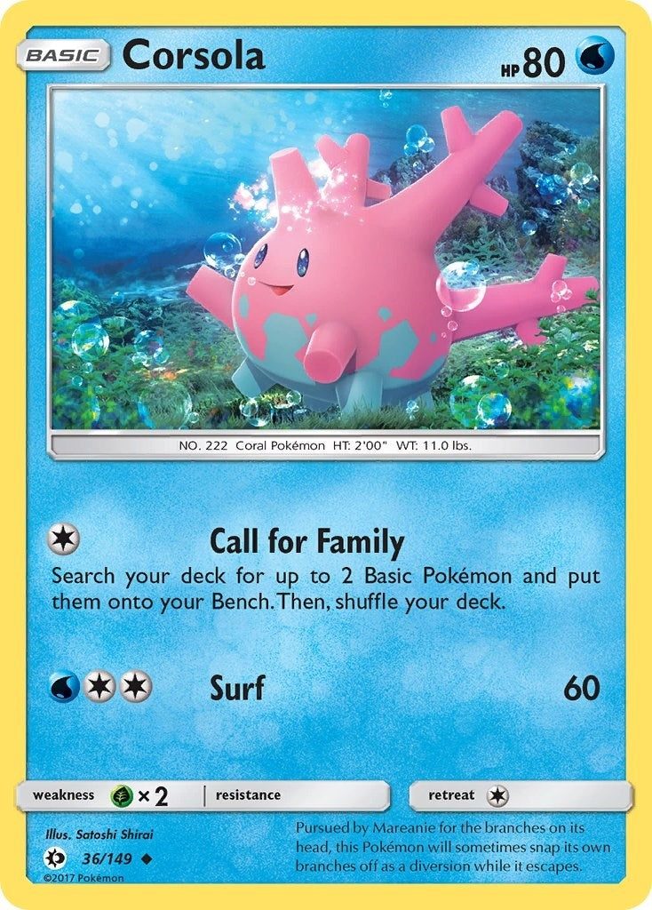 Image for Corsola (36/149) - Pokemon