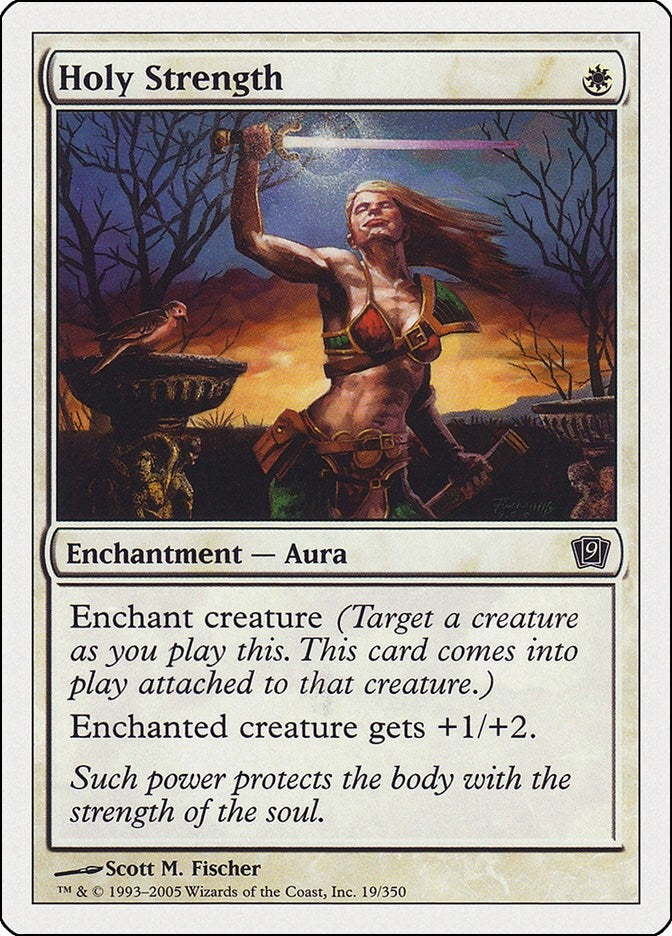 Image for Holy Strength (19) - Magic: The Gathering
