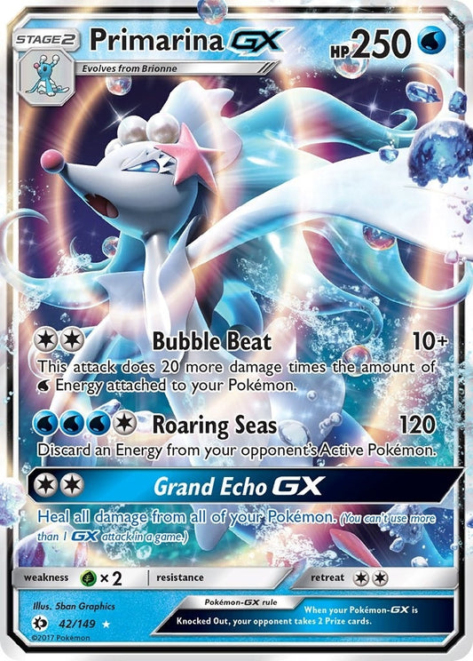 Image for Primarina GX (42/149) - Pokemon