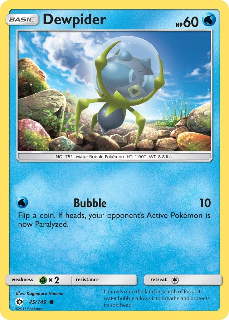 Image for Dewpider (45/149) - Pokemon
