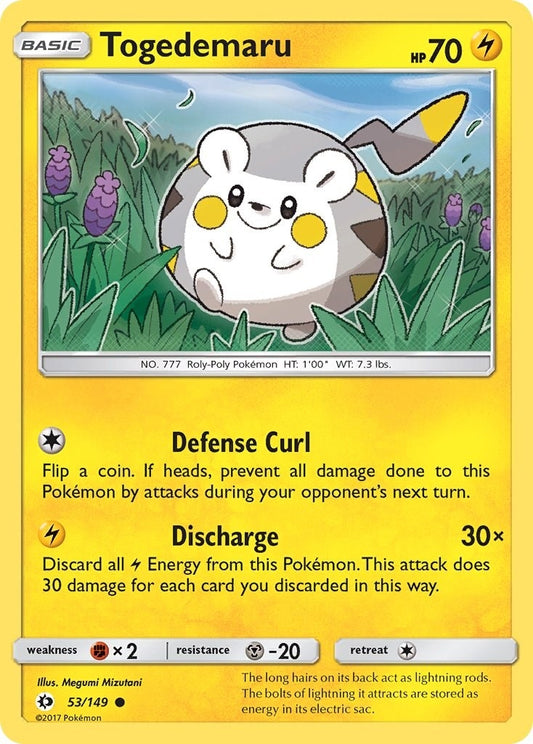 Image for Togedemaru (53/149) - Pokemon