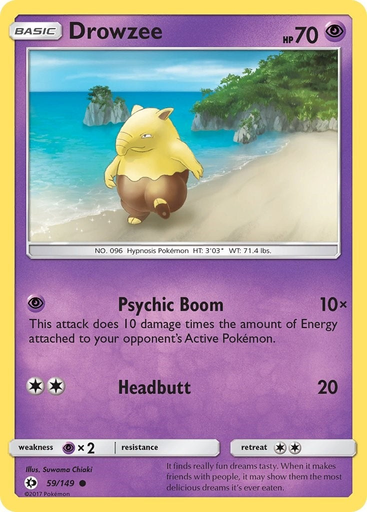 Image for Drowzee (59/149) - Pokemon