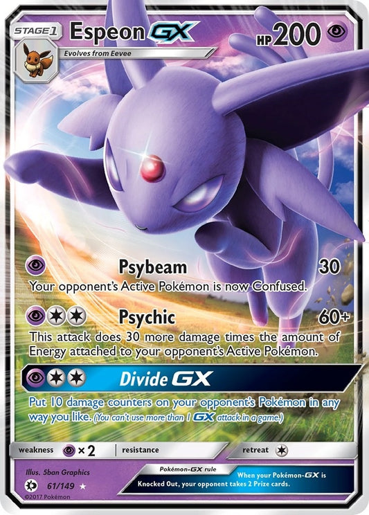 Image for Espeon GX (61/149) - Pokemon