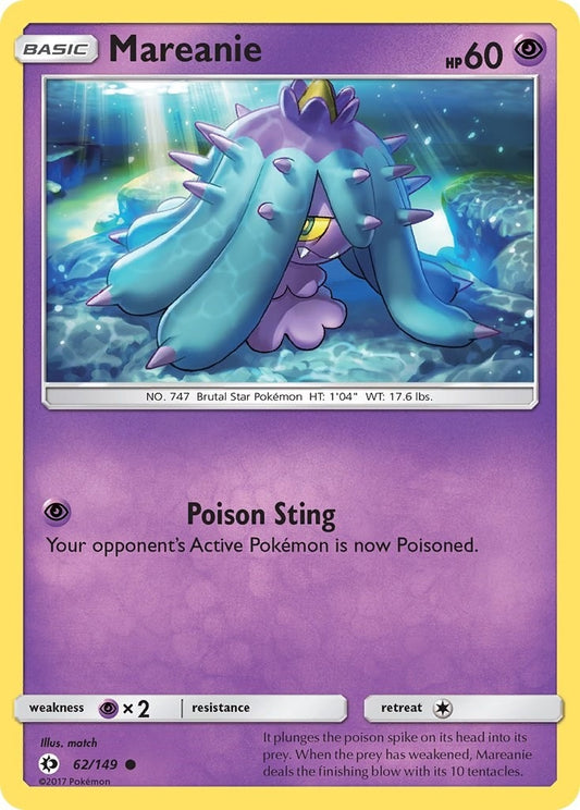 Image for Mareanie (62/149) - Pokemon