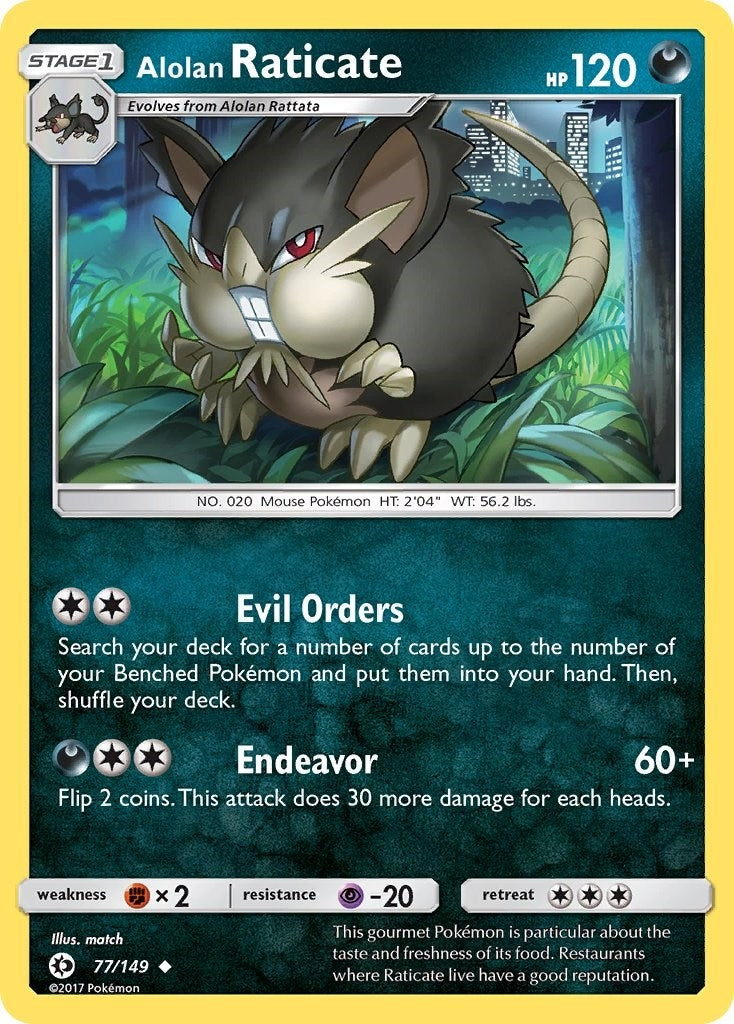 Alolan Raticate (77/149)