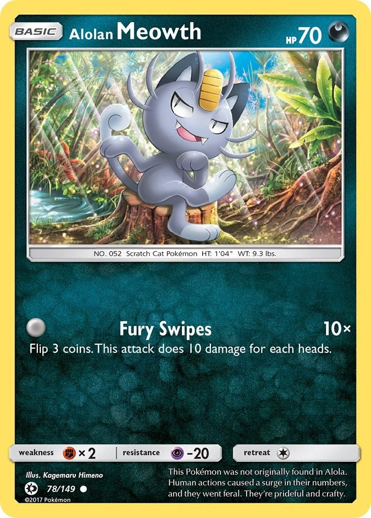 Alolan Meowth (78/149)