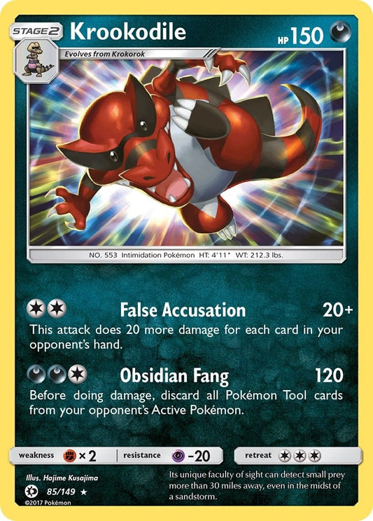 Image for Krookodile (85/149) - Pokemon