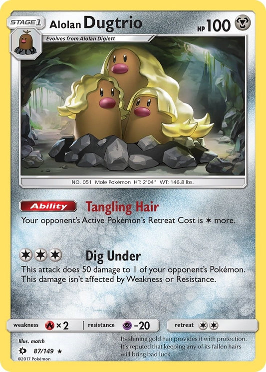Alolan Dugtrio (87/149)
