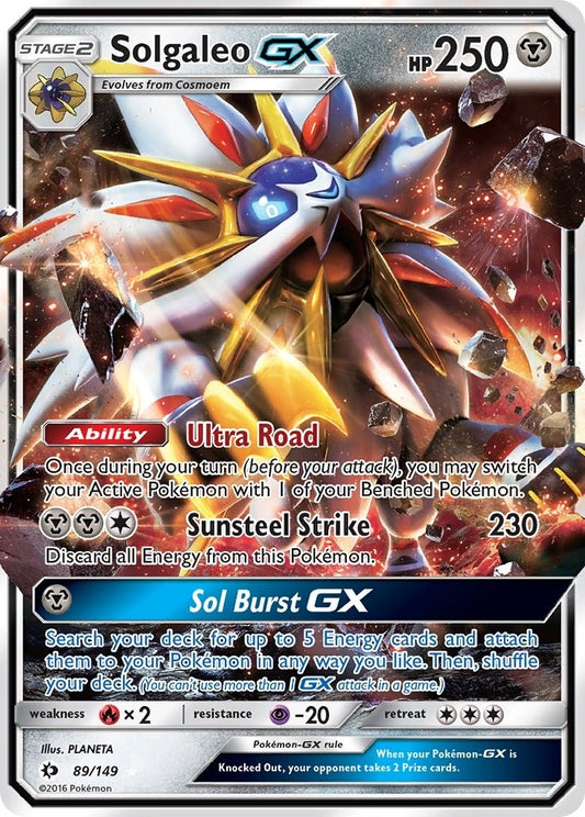 Image for Solgaleo GX (89/149) - Pokemon