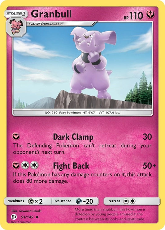 Image for Granbull (91/149) - Pokemon