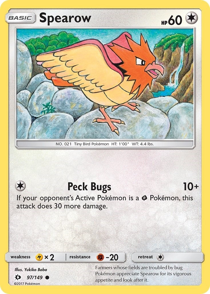 Image for Spearow (97/149) - Pokemon