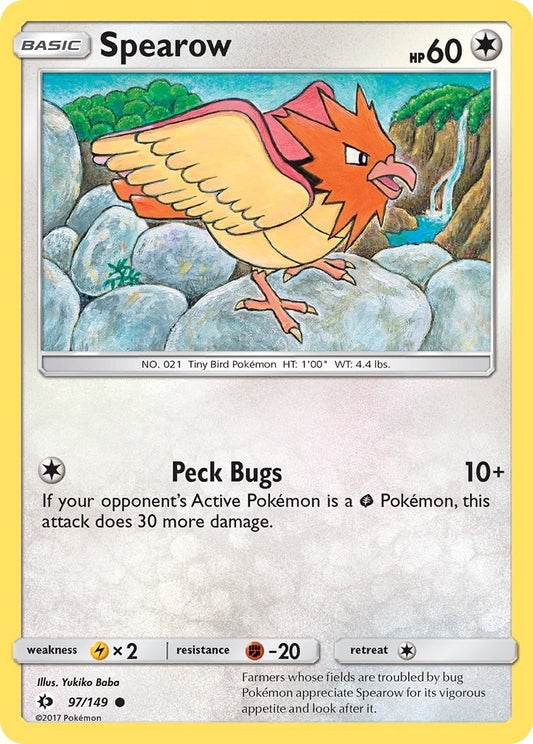 Image for Spearow (97/149) - Pokemon