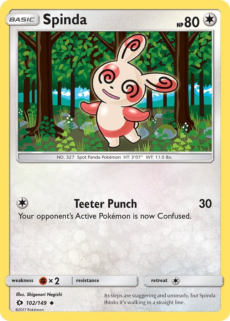 Image for Spinda (102/149) - Pokemon