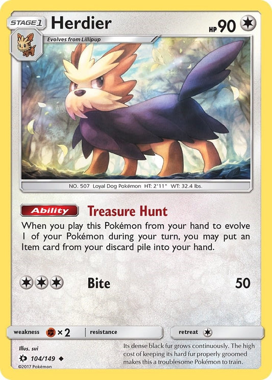 Image for Herdier (104/149) - Pokemon