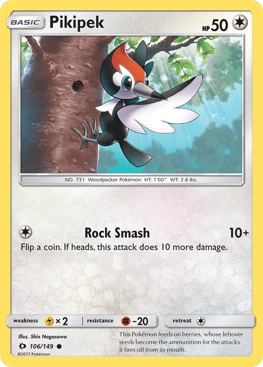 Image for Pikipek (106/149) - Pokemon