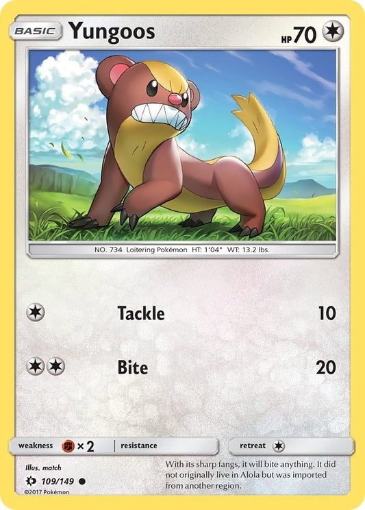 Image for Yungoos (109/149) - Pokemon