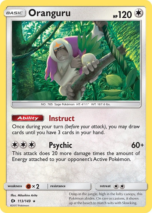 Image for Oranguru (113/149) - Pokemon