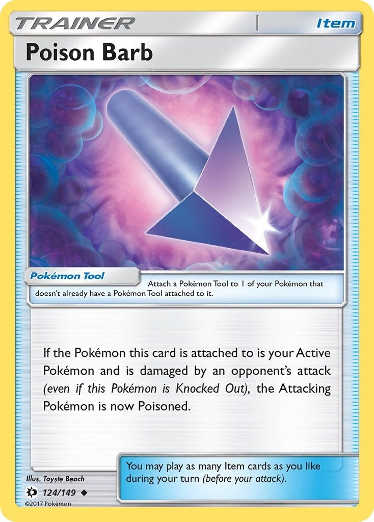 Image for Poison Barb (124/149) - Pokemon