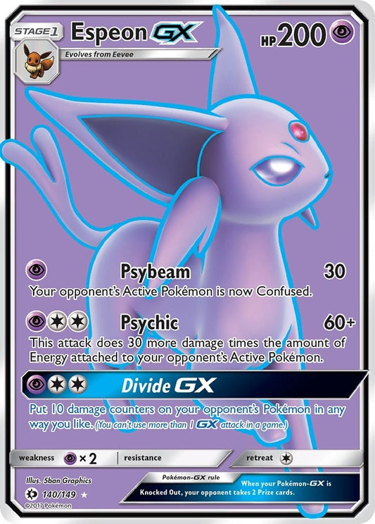 Image for Espeon GX (Full Art) (140/149) - Pokemon