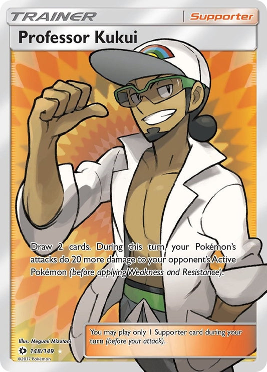 Image for Professor Kukui (Full Art) (148/149) - Pokemon