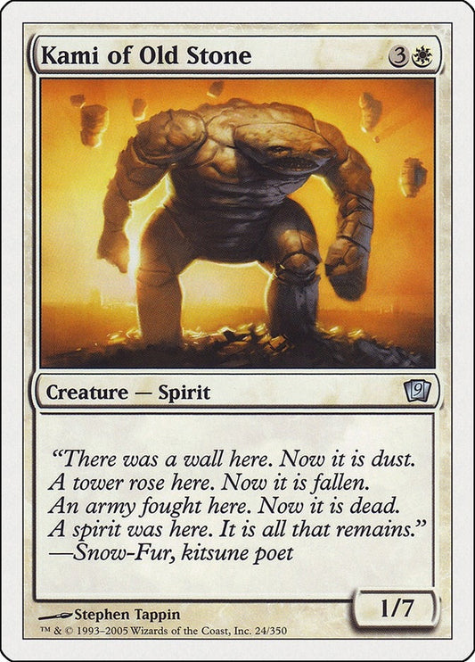 Image for Kami of Old Stone (24) - Magic: The Gathering