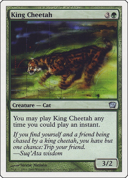 Image for King Cheetah (250) - Magic: The Gathering