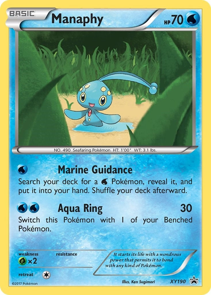 Image for Manaphy - XY190 (XY190) - Pokemon