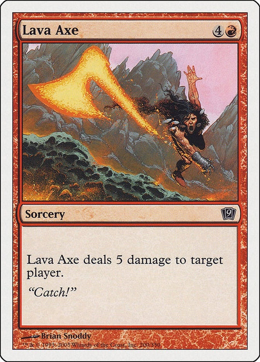 Image for Lava Axe (200) - Magic: The Gathering