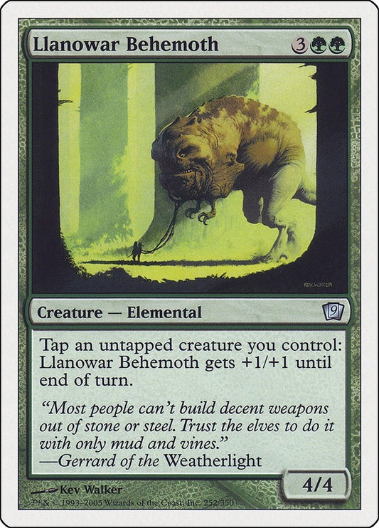 Image for Llanowar Behemoth (252) - Magic: The Gathering