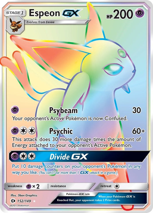Image for Espeon GX (Secret) (152/149) - Pokemon