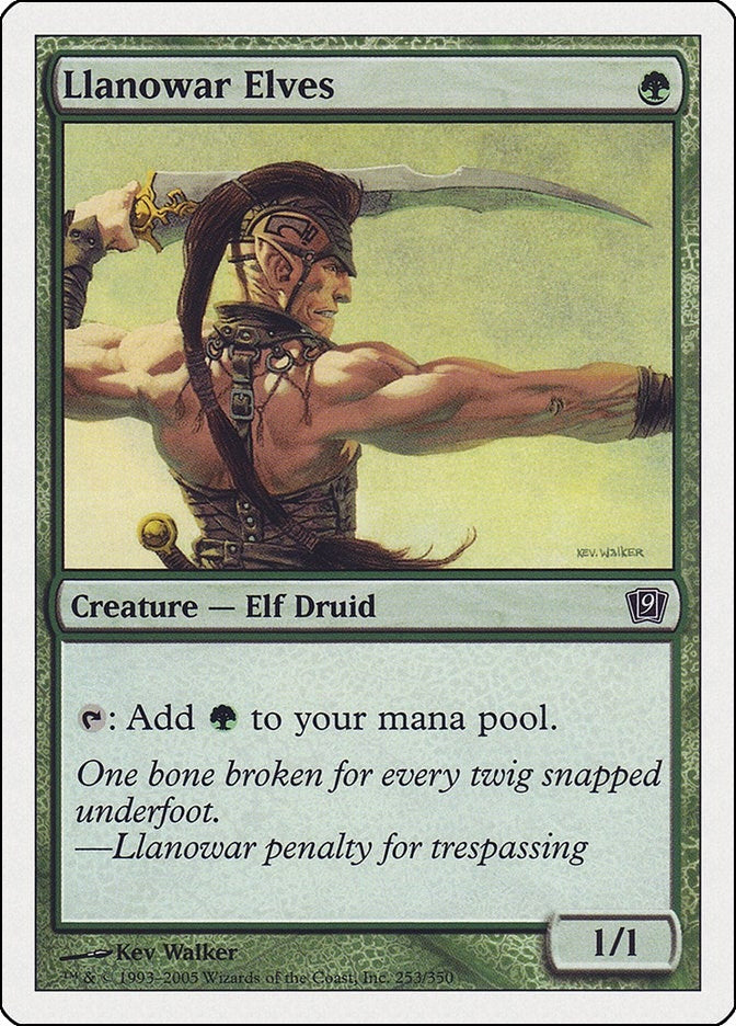 Image for Llanowar Elves (253) - Magic: The Gathering