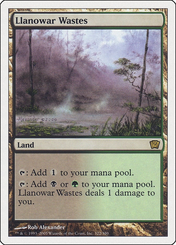 Image for Llanowar Wastes (322) - Magic: The Gathering