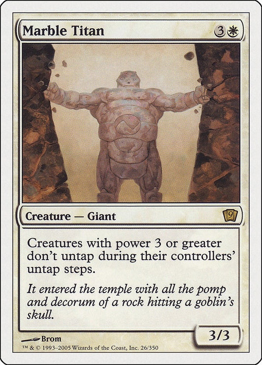 Image for Marble Titan (26) - Magic: The Gathering