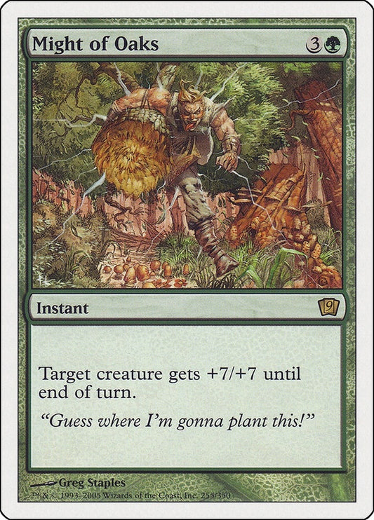 Image for Might of Oaks (255) - Magic: The Gathering