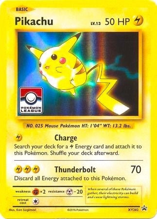 Image for Pikachu - XY202 (Pokemon League) (XY202) - Pokemon