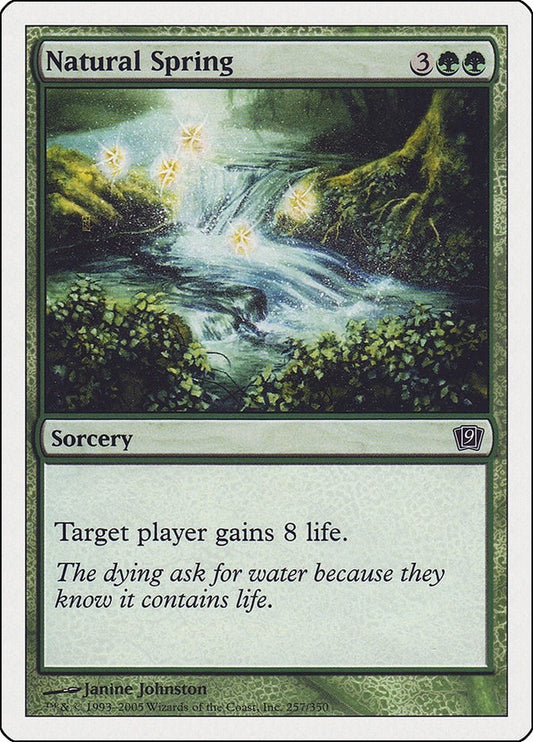 Image for Natural Spring (257) - Magic: The Gathering