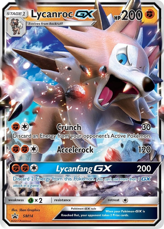 Image for Lycanroc GX - SM14 (SM14) - Pokemon