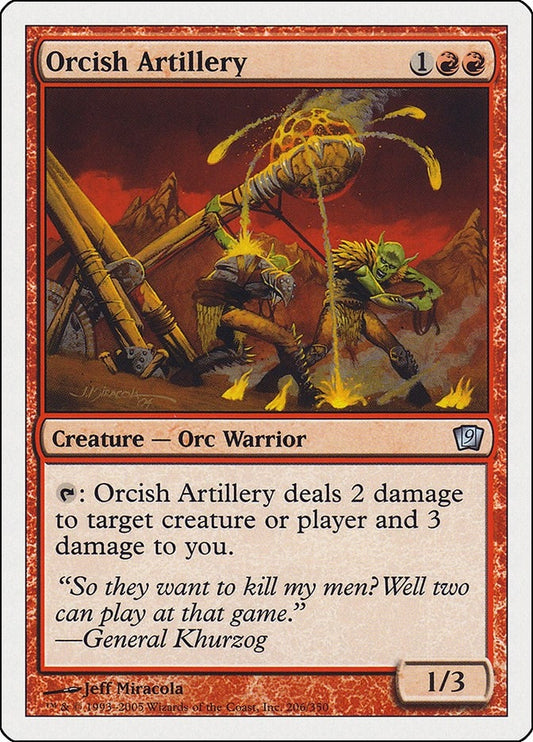 Image for Orcish Artillery (206) - Magic: The Gathering