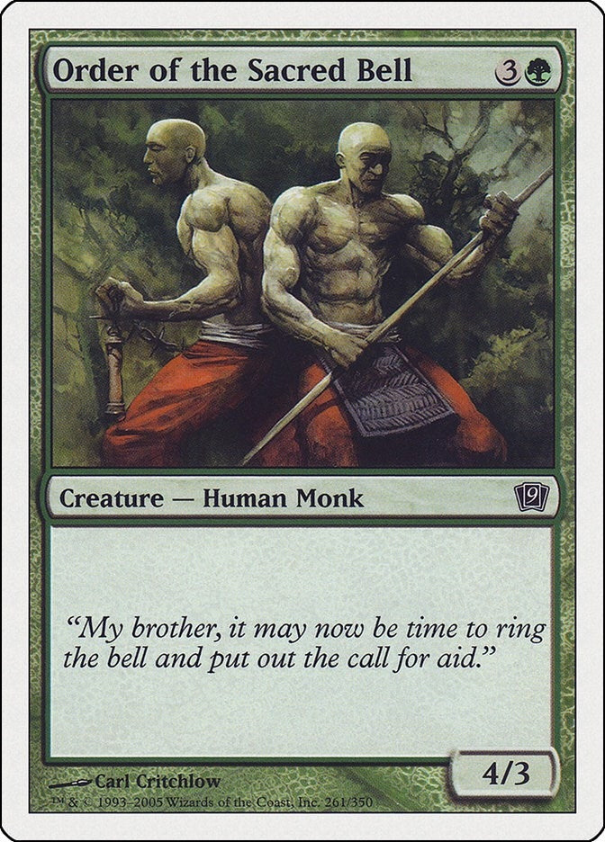 Image for Order of the Sacred Bell (261) - Magic: The Gathering