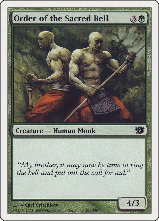 Image for Order of the Sacred Bell (261) - Magic: The Gathering
