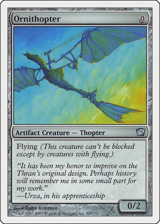 Image for Ornithopter (305) - Magic: The Gathering