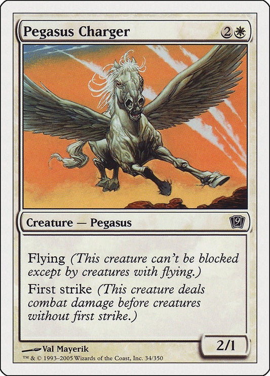 Image for Pegasus Charger (34) - Magic: The Gathering
